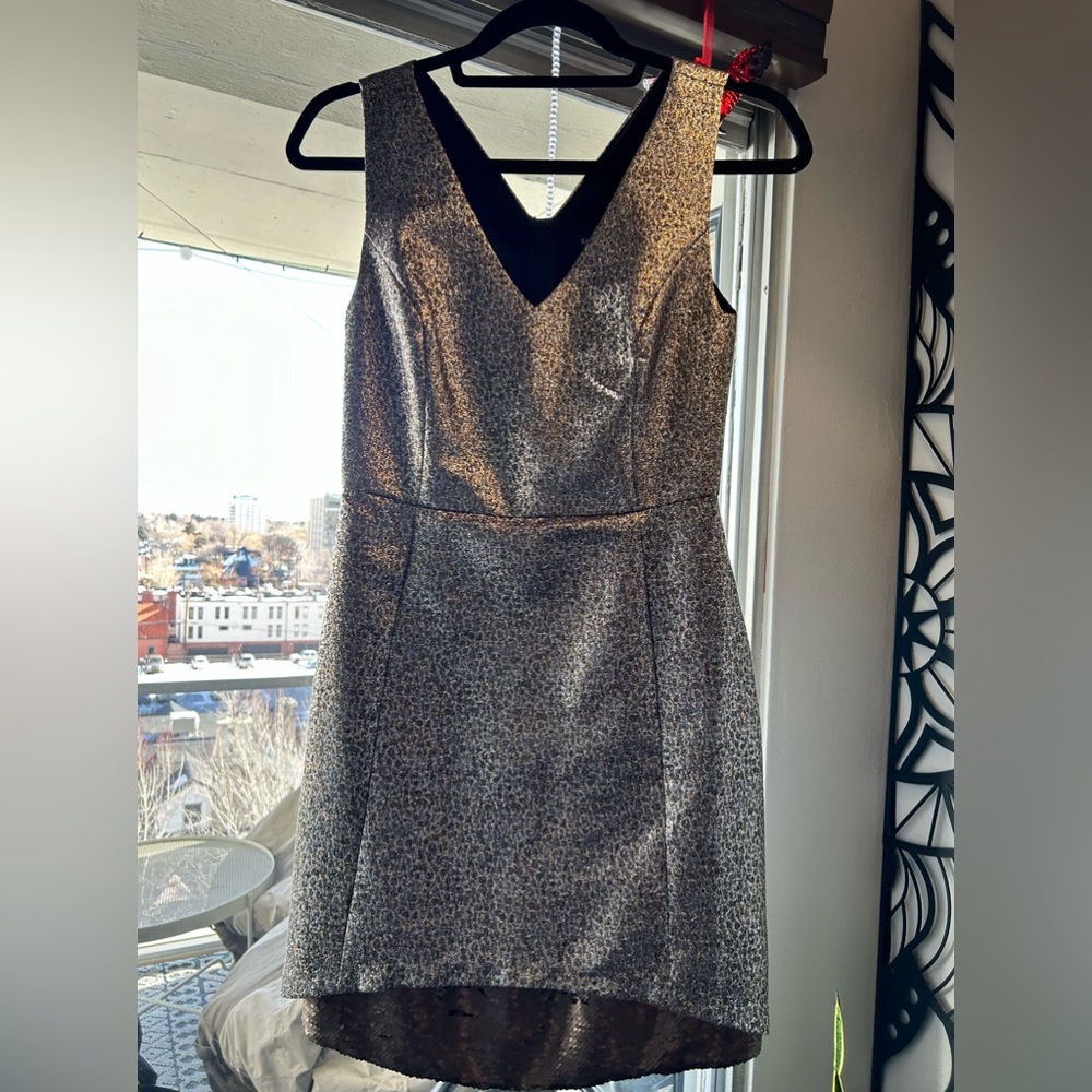 Fitted sequin Sachin & Babi dress
